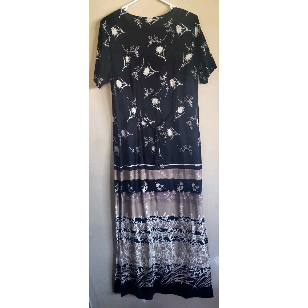Notations Clothing Co Size LARGE Women's Botanical Boho Maxi Dress - Picture 5 of 6